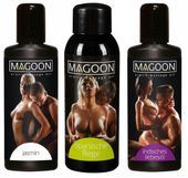 3X Olejek Do Masażu Erotycznego Magoon Jaśmin +Hiszpańska Mucha +Orientalny