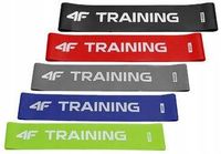 GUMY ZESTAW GUM FITNESS DO ĆWICZEŃ 4F AKS007