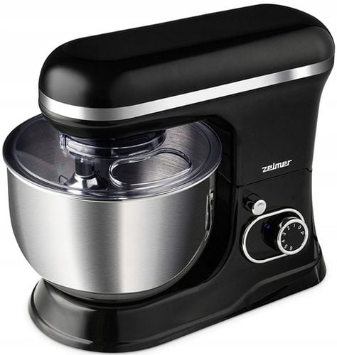 Robot planetarny Zelmer ZKR1355 1200W 6 prędkości 2 misy Smart mix Czarny na Arena.pl
