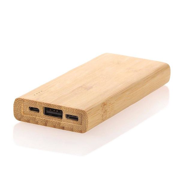 Bambusowy power bank 5000 mAh B'RIGHT zdjęcie 2