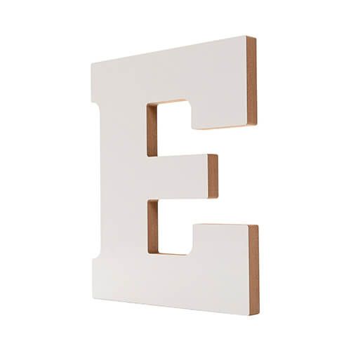 Litera dekoracyjna 25 cm z MDF-u do sublimacji - E zdjęcie 2