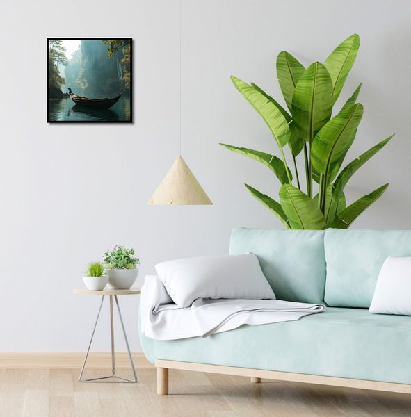 Plakat 40x40cm Samotność na Tafli zdjęcie 4