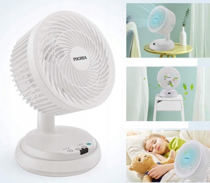 WENTYLATOR BIURKOWY OSCYLACJE TIMER PILOT YS013 zdjęcie 5