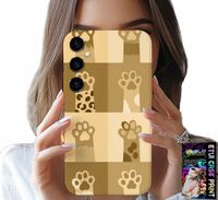 ETUI DO SAMSUNG GALAXY M55 5G - LOVE CAT, WZORY Z KOTAMI, ŁAPKI KOTÓW