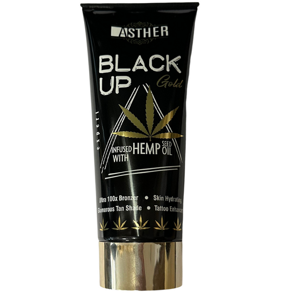 Asther Black Up Gold Hemp Oil Bronzer 200ml zdjęcie 1