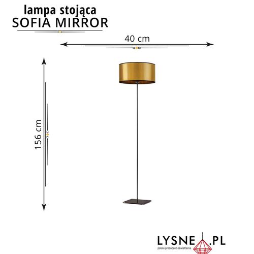Lampa podłogowa SOFIA MIRROR na Arena.pl