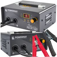 Prostownik AKUMULATOROWY Inwertorowy z Rozruchem 180A 12/24 V