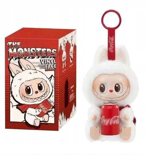 LABUBU COCA-COLA THE MONSTER BRELOK MASKOTKA PLUSZOWA KOLEKCJONERSKA na Arena.pl