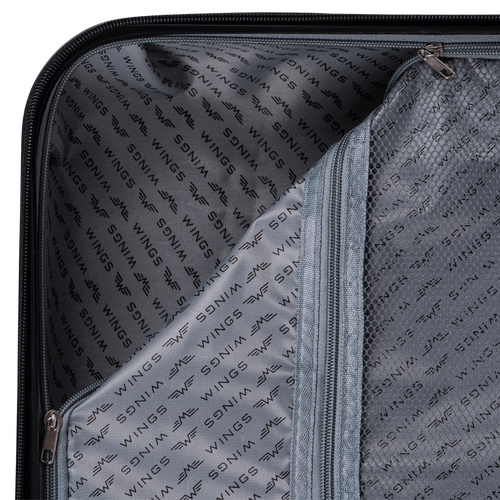 Zestaw 3 walizek Wings PC Sea Eagle BLACK na Arena.pl