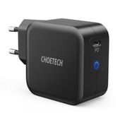szybka ładowarka sieciowa gan usb typ c 61w 3a powerdelivery czarny