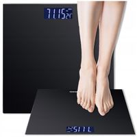 WAGA ŁAZIENKOWA Elektroniczna SZKLANA LCD do 180kg Grundig + 2x
