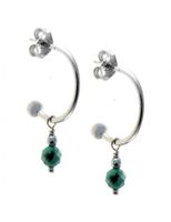 Kolczyki FARO Magnezyt 925