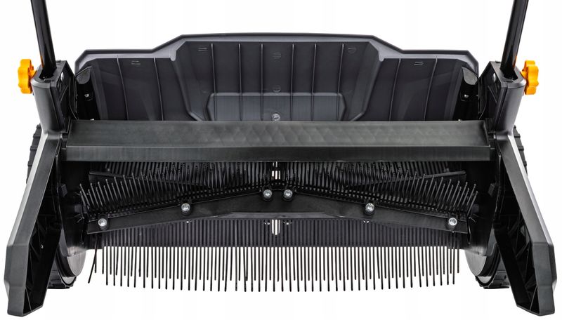 Zbieracz do liści TRAWY ręczny ZAMIATARKA kosz 100L REGULACJA WYSOKOŚCI zdjęcie 4