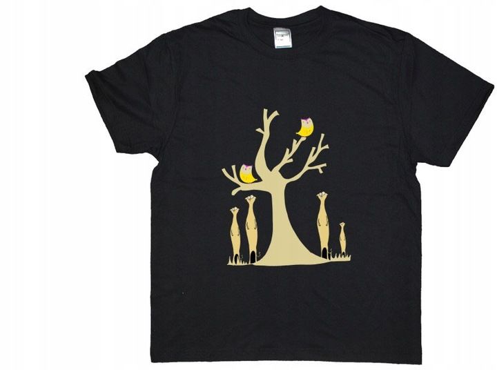 MĘSKA KOSZULKA SURYKATKA SURYKATKI WZORY s1c zdjęcie 9