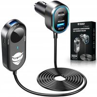 ROZDZIELACZ GNIAZDA ZAPALNICZKI 12-24V AŻ 6x USB