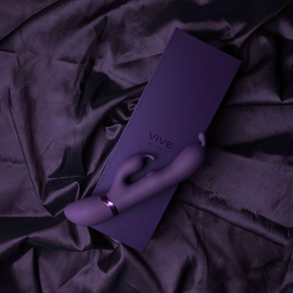 Gada - Vibrating Bunny Ear G-Spot Rabbit with Pulse Wave Shaft zdjęcie 8