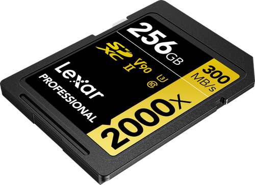 Lexar SDXC Pro 2000X UHS-II U3 R300/W260 (V90) 256GB na Arena.pl
