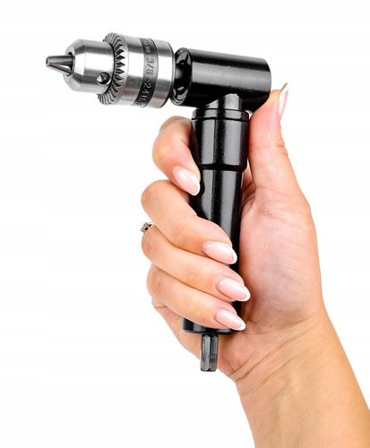 PRZYSTAWKA KĄTOWA UCHWYT NASADKA DO WIERTARKI WIERCENIA POD KĄTEM 90 na Arena.pl