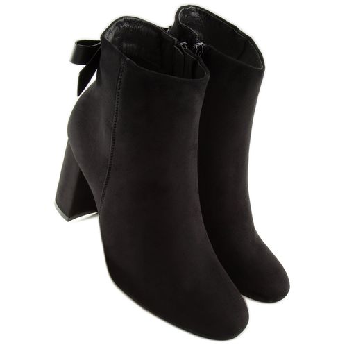 Botki na obcasie czarne E5120 Black r.37 na Arena.pl