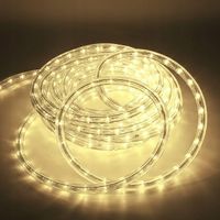 WĄŻ świetlny 20m LED LAMPKI CHOINKOWE BIAŁY CIEPŁY