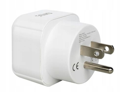 Adapter podróżny Przejciówka Gniazdo EU PL Wtyk US SAVIO AP-03 na Arena.pl
