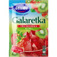 Gellwe GALARETKA podwójny smak TRUSKAWKI KIWI 72g