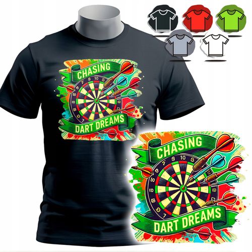 KOSZULKA T-SHIRT MĘSKI WZORY DO WYBORU - RZUTKI - M na Arena.pl