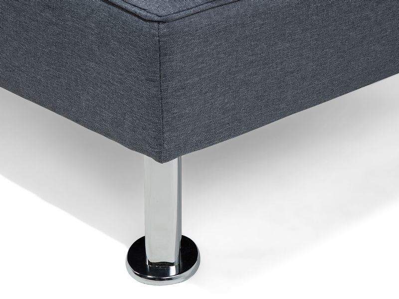 Sofa rozkładana ciemnoszara ROXEN zdjęcie 7