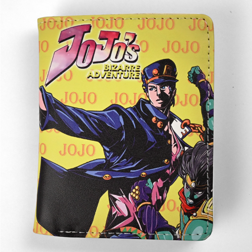Stardust Crusaders | 13 cm | Eko-Skóra | Portfel | Jojo’s Bizarre Adventure na Arena.pl