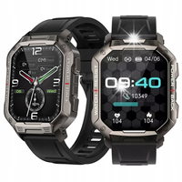 SMARTWATCH ZEGAREK SPORTOWY MĘSKI SMART MENU POLSKIE PL PULSOMETR IP67 SEN