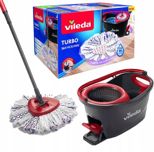 Mop obrotowy Vileda TURBO 3w1 Microfibre na Arena.pl