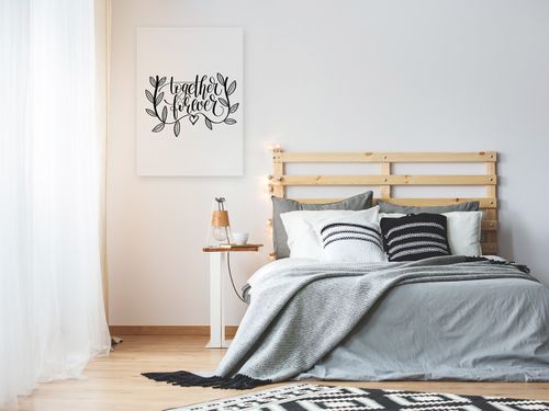 56820 Obraz na płótnie TOGETHER FOREVER - NAPIS na Arena.pl