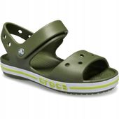 Dziecięce Lekkie Sandały Na Rzep Buty Crocs Bayaband 211055 Sandal 24-25