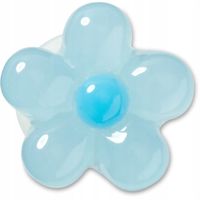 Crocs Przypinka Ozdoba Pin Jibbitz Do Butów Expressive Floral Light Blue