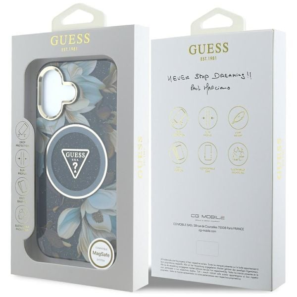 Etui Guess do iPhone 16, Czarny, MagSafe zdjęcie 8