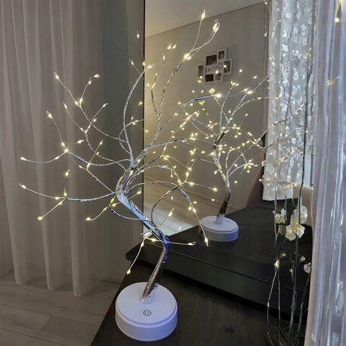 Drzewko Świąteczne Choinka Led Bonsai Lampka Dekoracyjna Ozdobne Świecące na Arena.pl