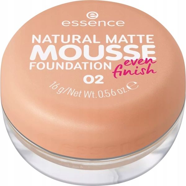 ESSENCE PODKŁAD NATURAL MATT MOUSSE 02 zdjęcie 1