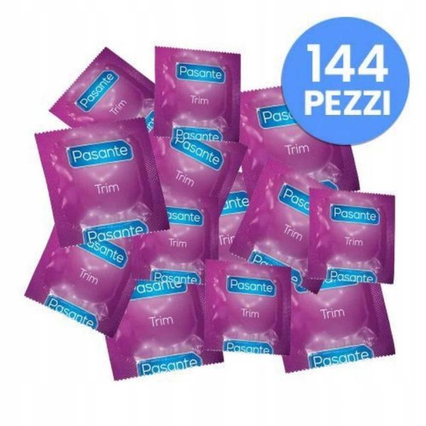 Pasante Trim Condoms Bulk Packs 144 Pcs zdjęcie 2