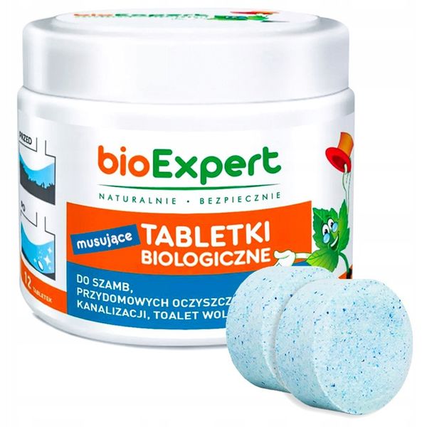 Bakterie do SZAMB Tabletki bioExpert ROK + ŻEL 2w1 zdjęcie 6