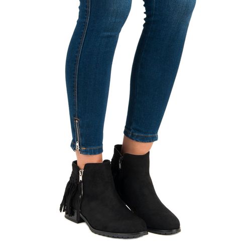 Zamszowe botki boho r.37 na Arena.pl
