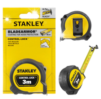 STANLEY MIARA TAŚMA MIARKA ZWIJANA CONTROL-LOCK 3M 19MM STHT37230 METRÓWKA