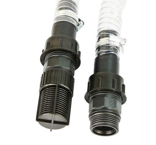 WĄŻ SSĄCY 4M DO POMPY HYDROFORU ZAWÓR ZWROTNY KOSZ ZŁĄCZE 1" ZBROJONY MOCNY na Arena.pl