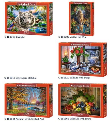 Castorland Piękne Puzzle 1500 elementów CA0018 na Arena.pl