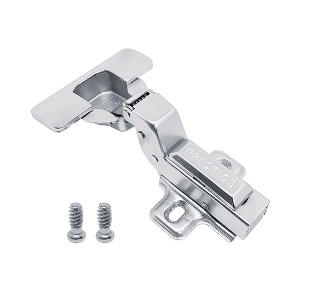 Zawias meblowy wpuszczany, wewnętrzny 110° samodomyk GTV-HC SOFT-CLOSE, z prowadnikiem, eurowkręty zdjęcie 2