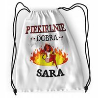 Plecak Dla Sary Sportowy Szkolny Worek Torba Z Nadrukiem Ze Zdjęciem