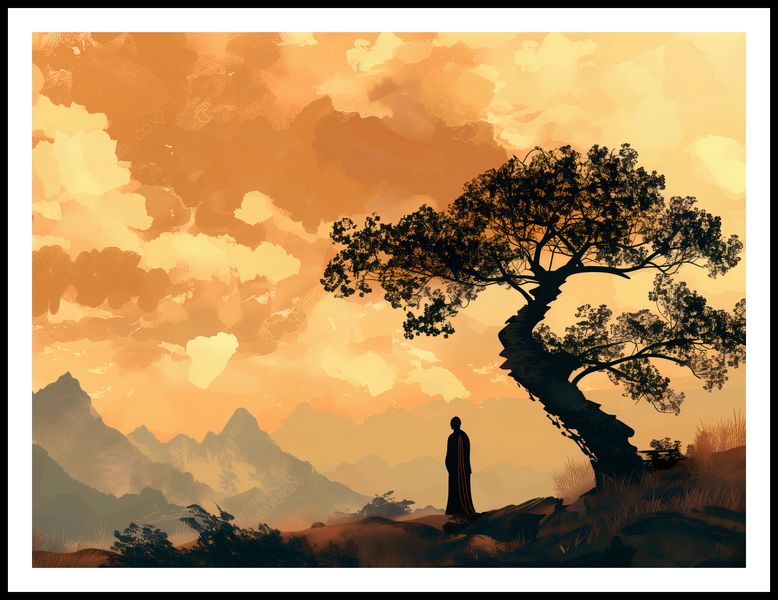 Plakat 100x75cm Zen zdjęcie 3