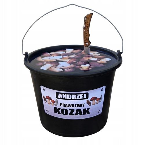 ZESTAW GRZYBIARZA Z IMIENIEM prezent dla taty dziadka mamy babci męża na Arena.pl