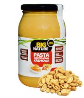 Pasta orzechowa kremowe 1kg - BIG NATURE