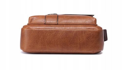 SASZETKA MĘSKA NA RAMIĘ DO RĘKI TORBA KIESZEŃ LISTONOSZKA BRĄZ CZARNY na Arena.pl