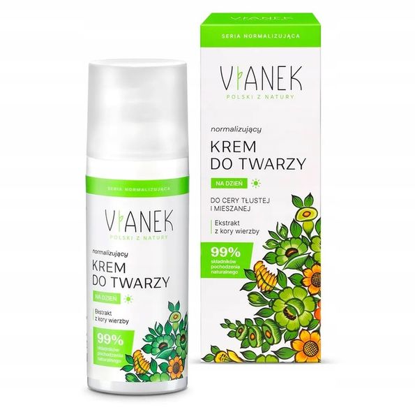 VIANEK Normalizujący krem do twarzy na dzień zdjęcie 1